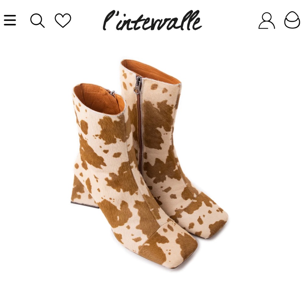 L’intervalle Horgen Cow Pony Boots